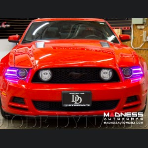 Ford Mustang Multicolor DRL LED Boards - Multicolor and White